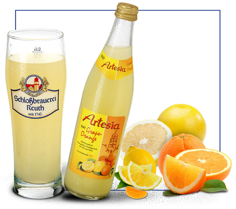 Artesia GrapeOrange (Kiste 0,5l Flaschen) schlossbrauereireuth.de
