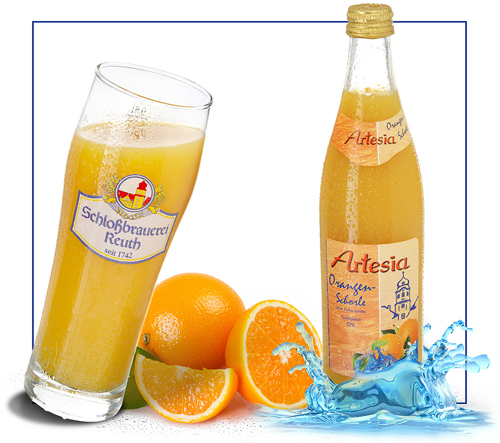 SCHLOSSBRAUEREI-Reuth_ARTESIA_Orangesaftschorle